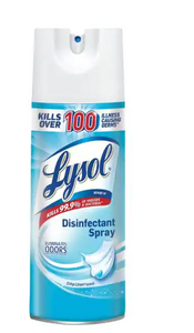 LYSOL CRISP LINEN AEROSOL SPRAY 12.5oz